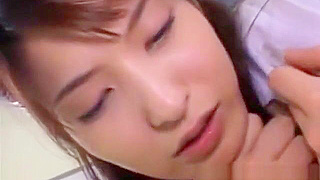 Spray of Pleasure – Beautiful Asian Nurse Ann Nanba’s Steamy Facial Feast - Part 3