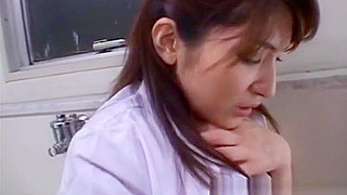 Spray of Pleasure – Beautiful Asian Nurse Ann Nanba’s Steamy Facial Feast - Part 3
