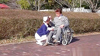 Sultry JAV Nurse Gets Wild and Dirty in the Great Outdoors