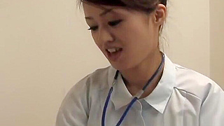 Naughty Nurse Ami Matsuda Satisfies Your Cock with Gentle TLC