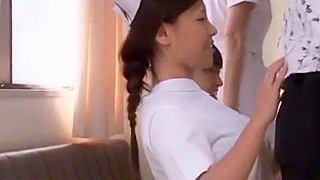 Hot Japanese Nurse in Micro Bikini Heats Up the Night