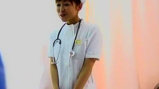 Shy Japanese Nurse in Sexy Lingerie Enjoying Passionate Bedroom Action