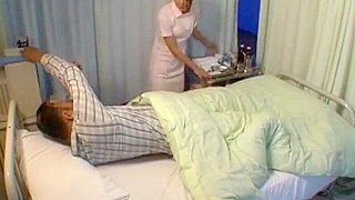 Japanese Nurses Mio Kuraki, Chika Eiro, and Imai Natsumi in Thrilling Cumshots Action