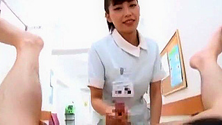 Sizzling Japanese Beauty Miyuki Yokoyama Nails POV Nurse Action!