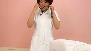 Unleash Your Fantasy with Stunning Japanese Pornstar Ryo Sena as aSexy Nurse!
