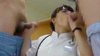 Naughty Nurses – Hot JAV Scene with Riri Kuribayashi, Ririka Suzuki & Megumi Shino