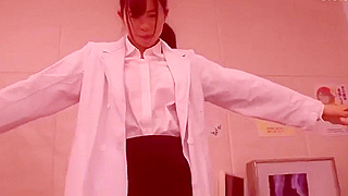 Luscious JAV Enchantress Reveals Her Alluring Body to Handsome Doctor