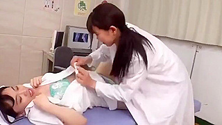 Luscious JAV Enchantress Reveals Her Alluring Body to Handsome Doctor