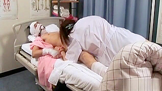 Naughty Japanese Nurse Tempts and Pleasures Her Lucky Patients