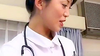 Japanese Nurses Give naughty Blowjobs and Anal Exams to Excited Patients