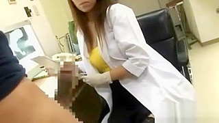 Alluring Asian Nurse Gives Mind-Blowing Handjob to Fulfill Your Deepest Fantasies!