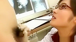 Heavenly Handjobs from Japanese Nurses in Seductive Latex Gloves