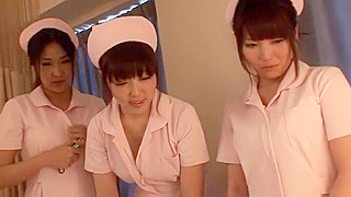 Hot Girl 18+ Learns Japanese Nursing Skills with Steamy Creampie Sex Scene