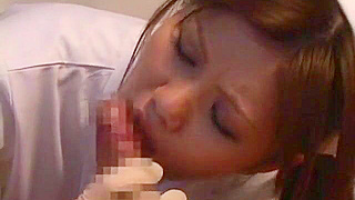 Japanese Nurse in Pink Boots Gets Her Hairy Pussy Hammered Outdoors