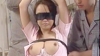 Japanese Enchantress Rio Kurusu in Seductive Stockings & Sensual Facial Fun
