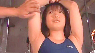 Oiled-Up Japanese Teen 18+ Gets Wild in Hardcore Gangbang Action