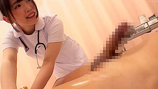 Sensual JAV Enchantress Performs Intense Medical Exam on Giant Dick