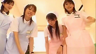 Beautiful Japanese Nurse Hottie Sucks Thick Cock Before Getting Screwed