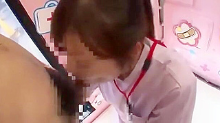 Seductive JAV Nurse Gives Mind-Blowing Blowjob at the Hospital!