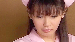 Gorgeous Japanese Nurse Hottie Loves Hard Dick in Her Pussy