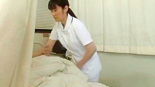 Luscious Nurse Makes You Feel Better with Seductive Amateur JAV Blowjob