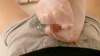 Japanese Nurse Gives Sensual Footjob with Shiro Pantyhose Feet!