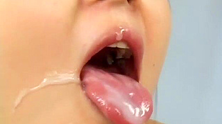 Mind-Blowing Double Blowjob by JAV Sensation Miku Hoshino Ends in Easy Cum Swallow