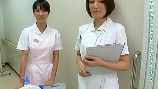 Naughty Nurses Ryo Sena, Imai Natsumi, and Yuzu Yamanashi in Hot JAV Action