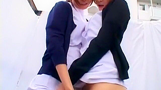 Luscious JAV Nurses – Natsumi Horiguchi & Ryo Takamiya in Exotic Naasu Scene