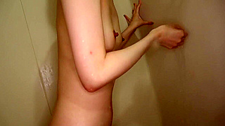 Get Drenched with This Luscious Blonde's Steamy Shower Fuck!