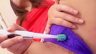 Rico, the Luscious Japanese Goddess, Tempts You with Alluring Fingering & Facial Action
