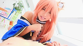 Luscious Aoi Kururigi Shines in Mesmerizing Fox Cosplay!