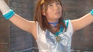 Luscious JAV Babe Takes Charge in Damsel-in- Role-Play Scene
