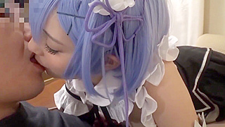 Sultry JAV Enchantress Rem from Re-Zero Shows Off Her Sensual Curves!