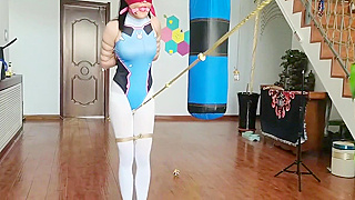 Bound Ropewalking – A JAV Masterclass in Fetish Fitness Allure