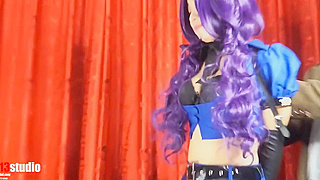 Sultry JAV Policewoman in Blue Seduces and Submits Passionately