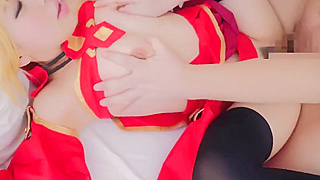 JAV Cosplay Goddess - Enchanting Beauty in Luscious Costume Reveals All!