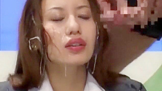 Syrupy Bukkake Delights Japanese MILF in Ultimate Pleasure Session