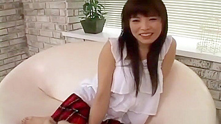 Dreamy Asian Babe Sucks Dick Before Hot Bukkake Orgy Action