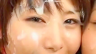 Japanese Cuties' Sensual Bukkake – The Ultimate Pleasure Experience