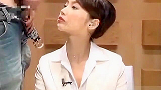 Ultimate JAV Bukkake Fantasy – Luscious TV Announcer Delivers Mind-Blowing Pleasure!