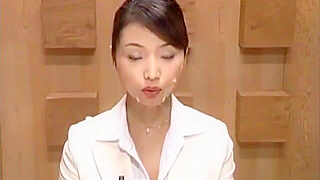 Ultimate JAV Bukkake Fantasy – Luscious TV Announcer Delivers Mind-Blowing Pleasure!