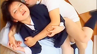18-Year-Old Real Asian Beauty Gets Bukkage and Fucked in Hot Group Action