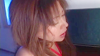 Seductive JAV Babe Momoko in Stockings - Unbelievably Hot!