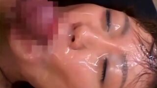 JAV Goddess Gets Wild & Wet for Explosive Bukkake Frenzy - Free!