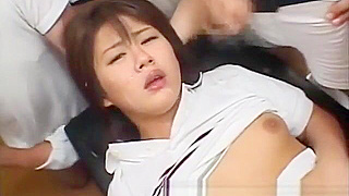 Luscious Amateur Asian Teen 18+ Thrills in Wild gangbang & BukkakeFUN!