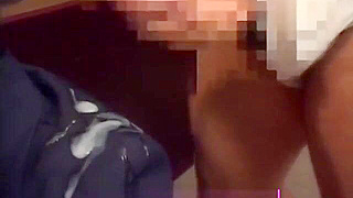 Japanese Cleaning Lady Gets Fucked Hard in the Bathroom
