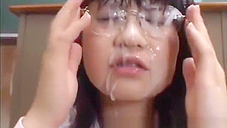 Japanese Teen 18+ Struggles to Orgasm in Wild Bukkake Gangbang Scene
