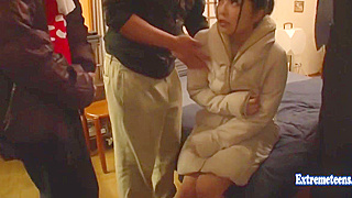 Saki Okuda JAV Star Gets Roughly Gangbanged in Restaurant!