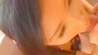 Japanese Beauty Gives Seductive Facial in Steamy Bathroom Encounter